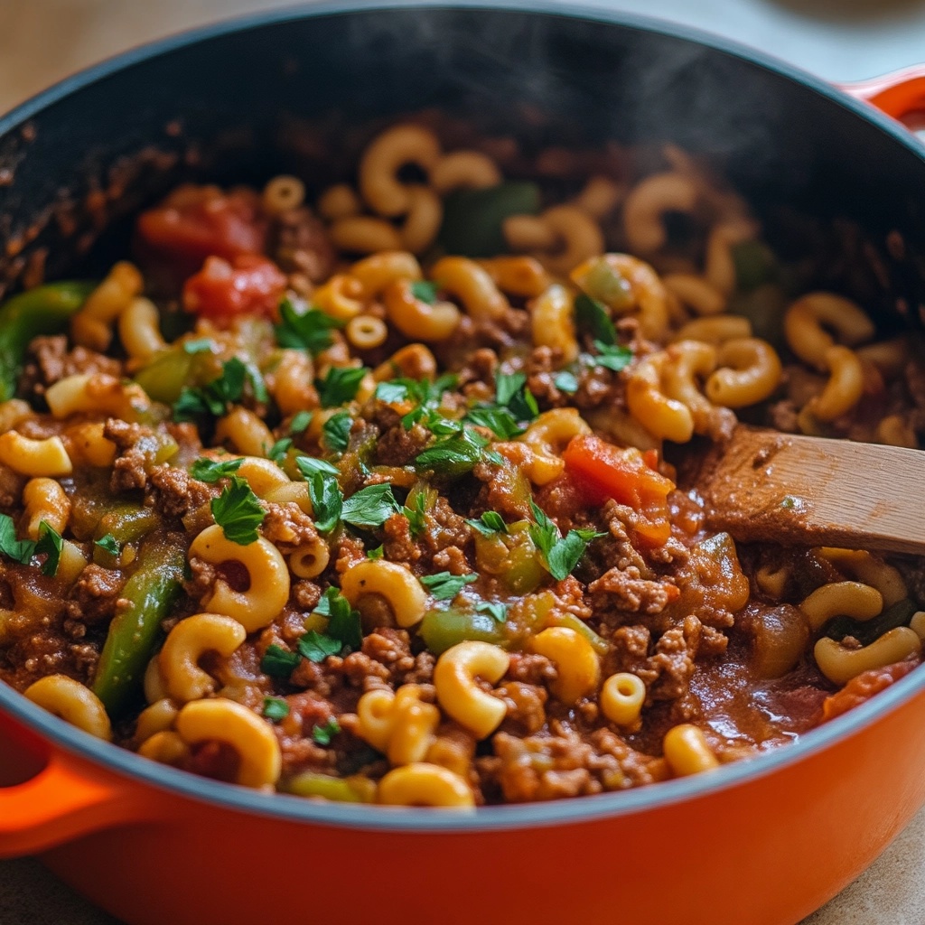 One-Pot Beef and Macaroni: A Comforting, Easy Dinner
