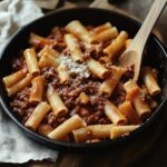 Rigatoni with Meat Sauce: A Simple and Delicious Pasta Dish