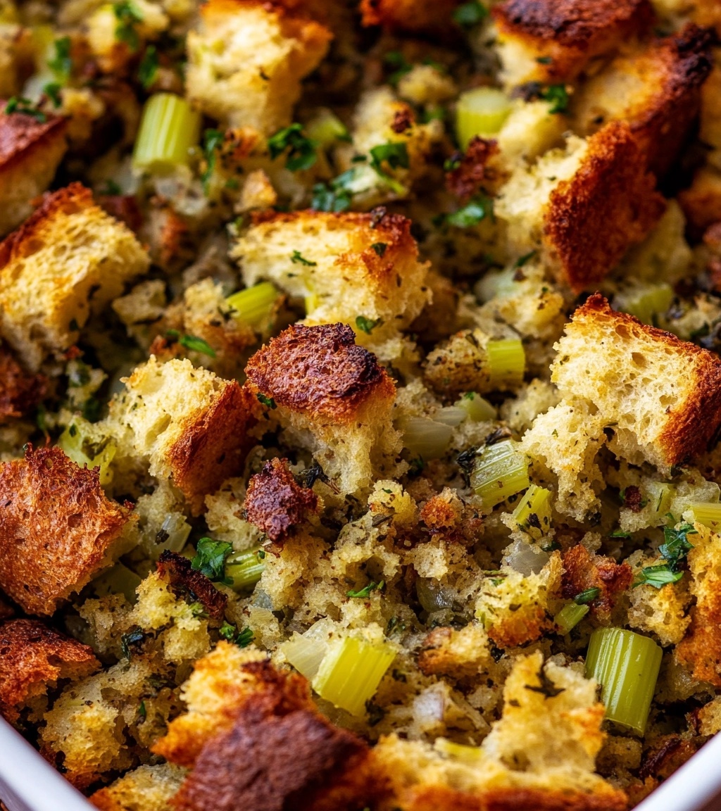 Classic Homemade Stuffing: A Timeless Holiday Favorite