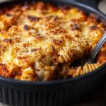 Baked Rotini with Ricotta and Meat Sauce: A Comforting Italian Classic Baked Rotini with Ricotta and Meat Sauce: A Comforting Italian Classic