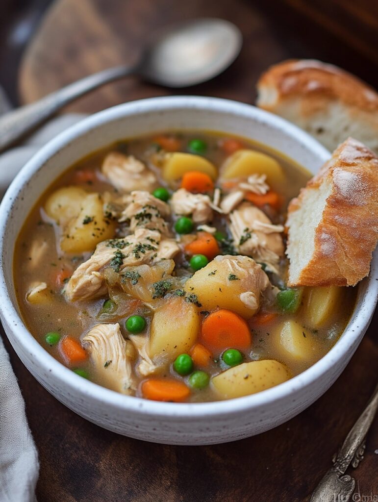 Hearty Chicken and Vegetable Soup: A Comforting Bowl of Goodness