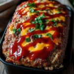 Classic Cheddar-Glazed Meatloaf Recipe: A Comfort Food Delight