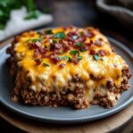 Cheesy Bacon Burger Casserole: The Ultimate Comfort Dish Cheesy Bacon Burger Casserole: The Ultimate Comfort Dish