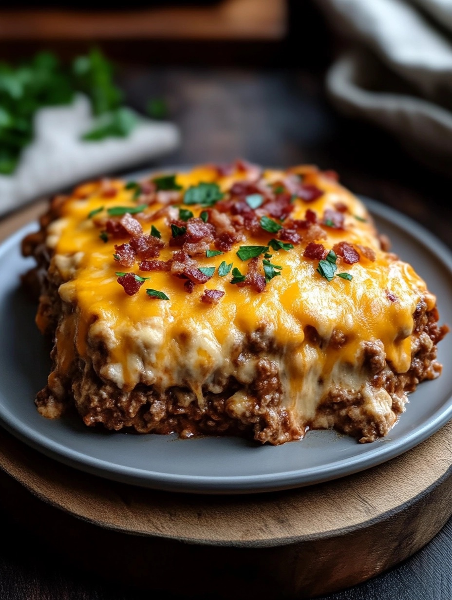 Cheesy Bacon Burger Casserole: The Ultimate Comfort Dish