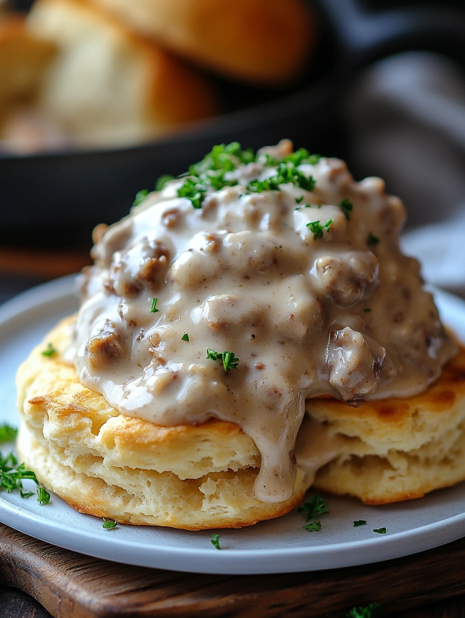 Southern-Style Biscuits and Sausage Gravy: A Comfort Food Classic