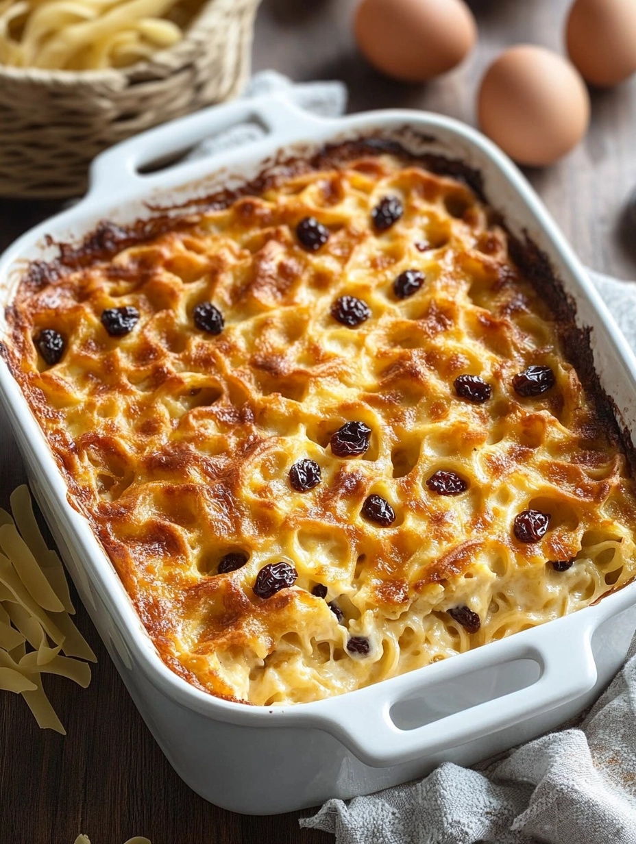 Sweet Noodle Kugel: A Comforting Classic Dessert