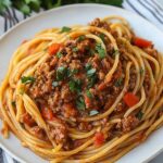 Classic Spaghetti with Ground Beef Sauce: A Hearty, Flavorful Dinner Delight Classic Spaghetti with Ground Beef Sauce: A Hearty, Flavorful Dinner Delight