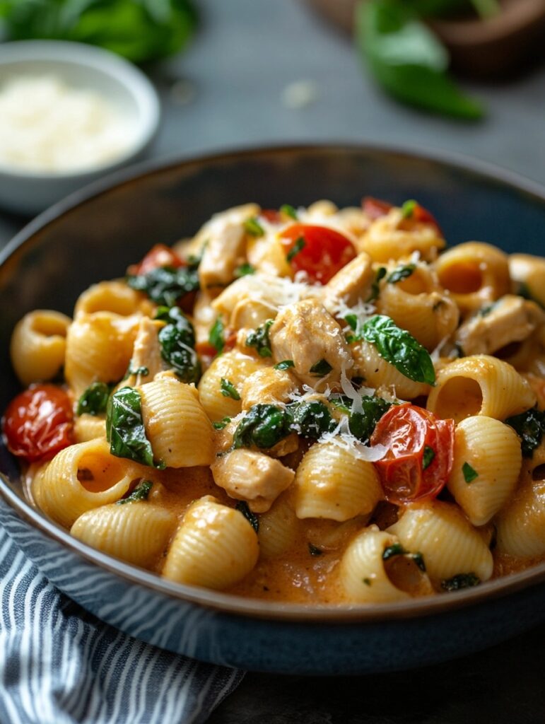 Delicious Creamy Chicken Pasta Recipe: A Quick and Flavorful Dinner