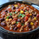 Hearty Three-Bean Chili: A Delicious and Easy One-Pot Meal Hearty Three-Bean Chili: A Delicious and Easy One-Pot Meal