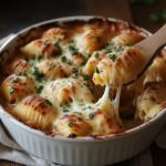Cheesy Alfredo Stuffed Shells: A Creamy, Comforting Pasta Bake Cheesy Alfredo Stuffed Shells: A Creamy, Comforting Pasta Bake