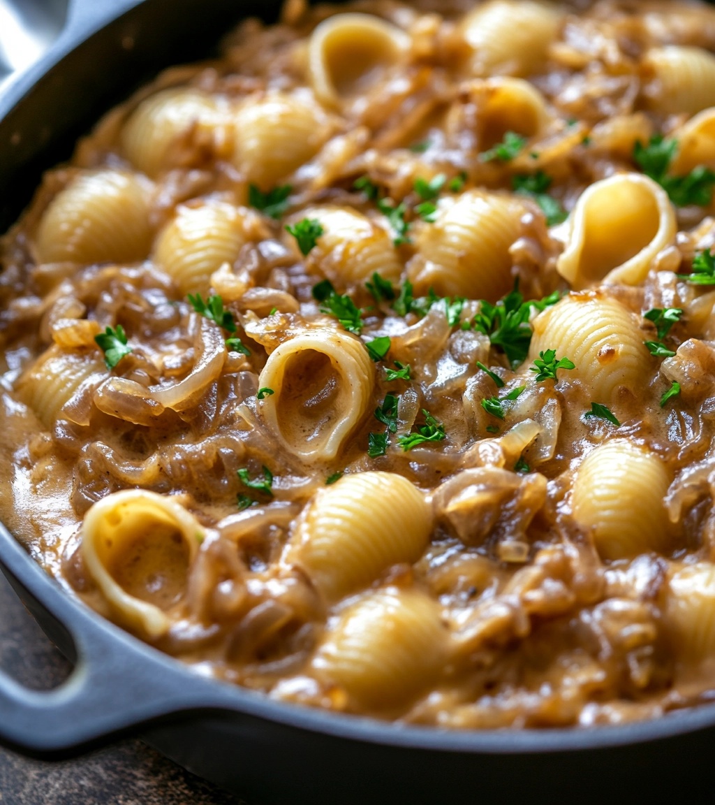 Creamy Caramelized Onion Pasta: A Luxurious Comfort Dish