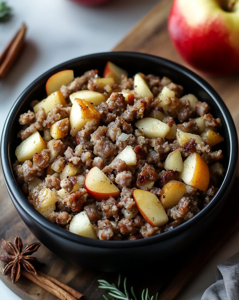 Crockpot Stuffing with Sausage and Apple: A Cozy, Flavor-Packed Side Dish for Any Holiday Table