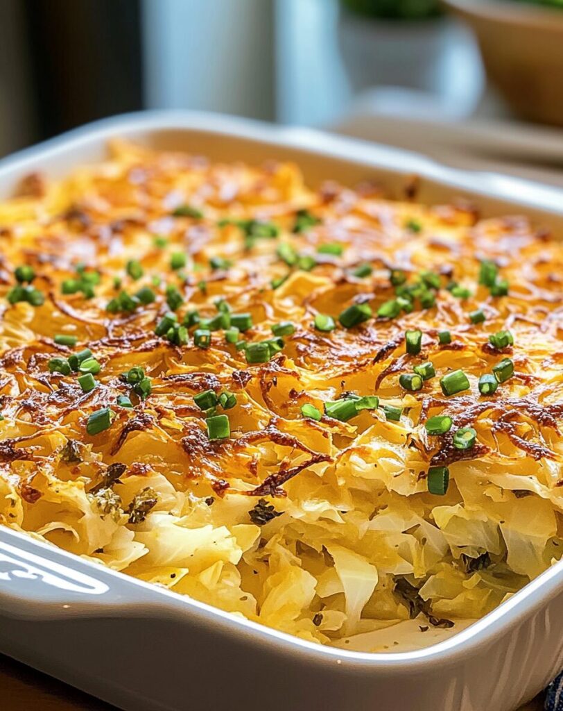 Creamy and Delicious Easy Cabbage Casserole