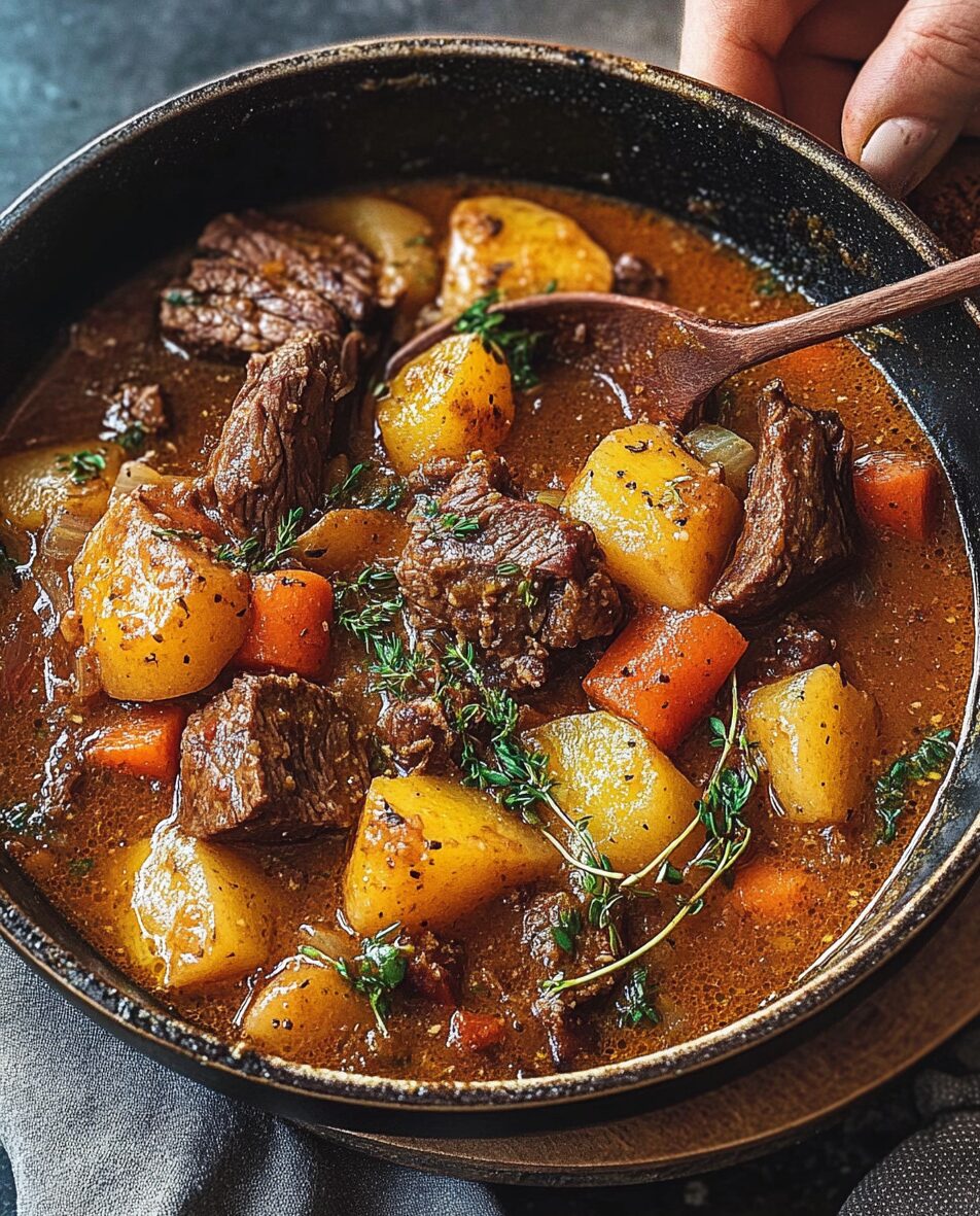 Hearty Classic Beef Stew: Rich, Savory, and Perfectly Tender