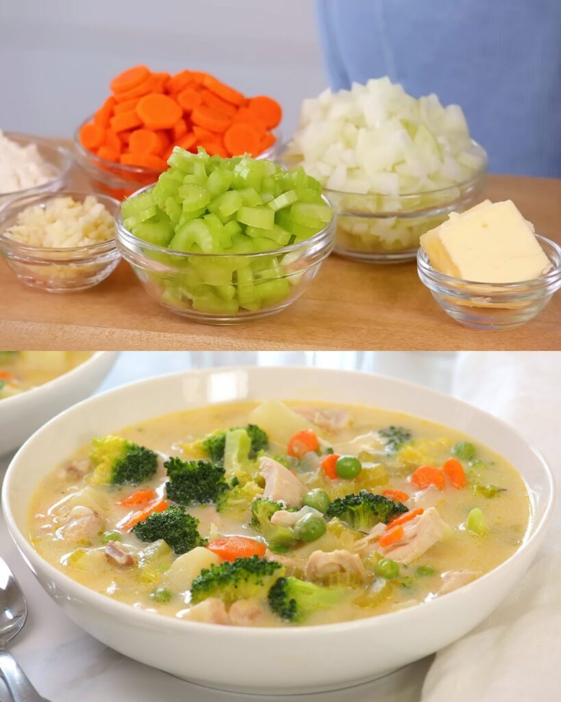 Classic Chicken and Vegetable Soup