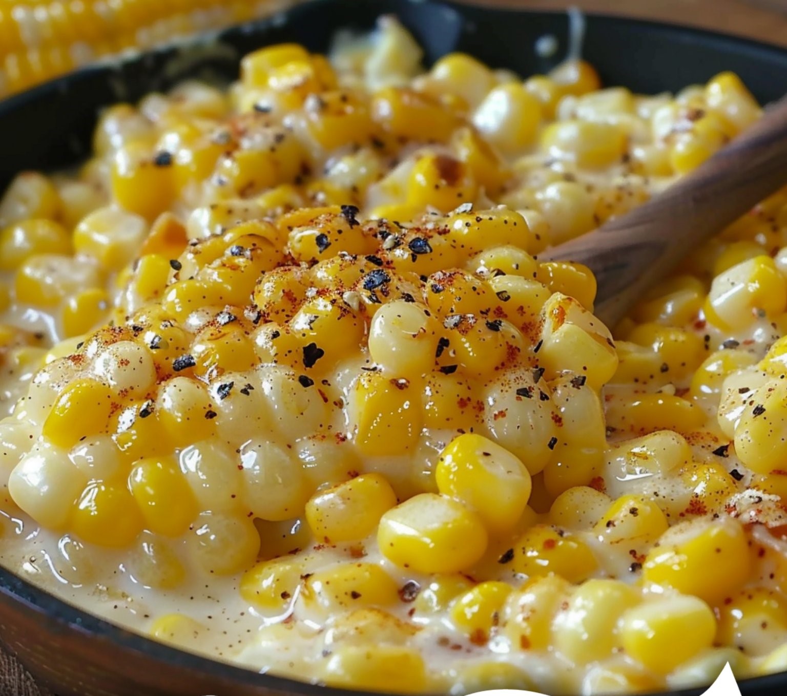 Sweet Creamed Corn with Honey Butter