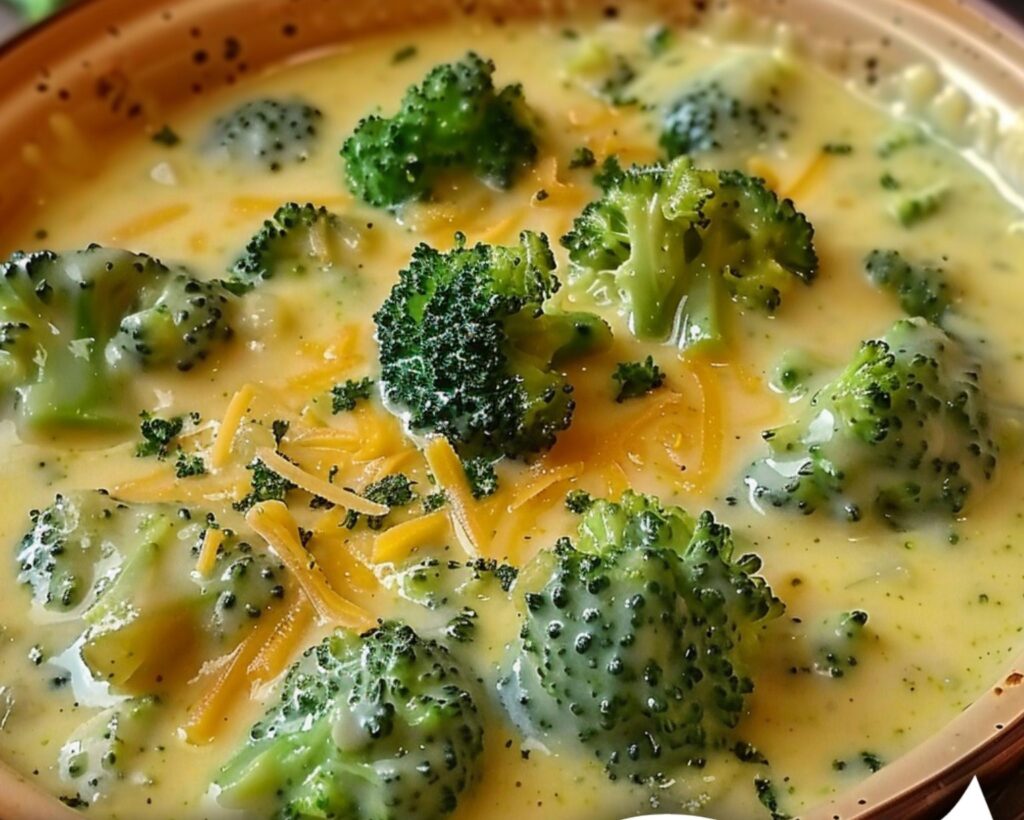 Creamy Broccoli Cheddar Soup