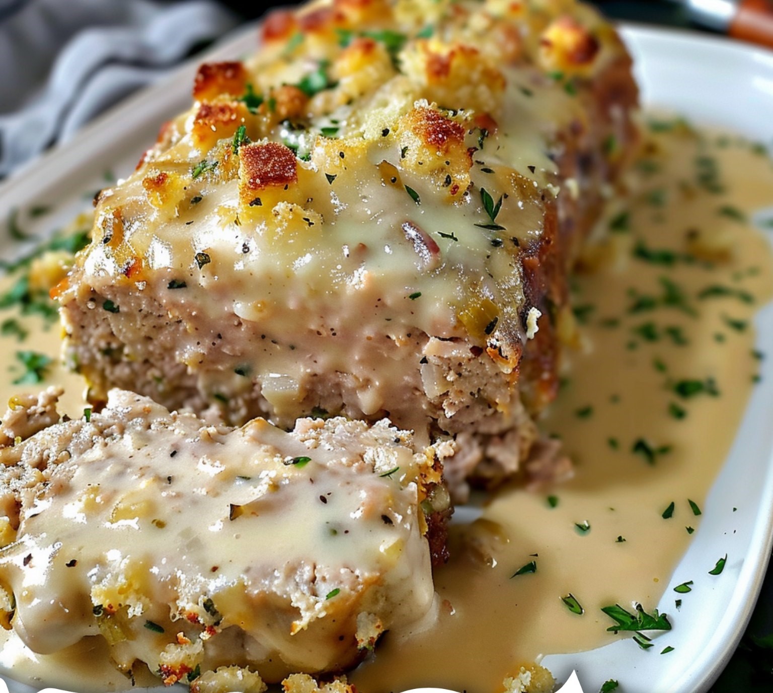 Chicken Cordon Bleu Meatloaf