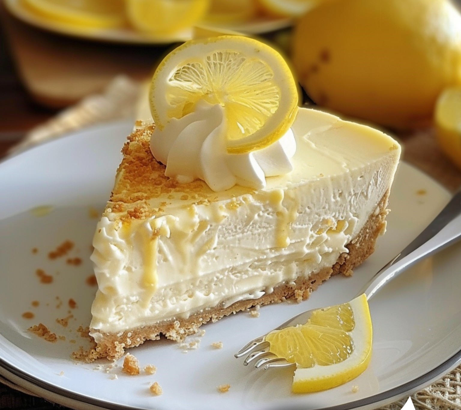 No-Bake Lemon Cheesecake