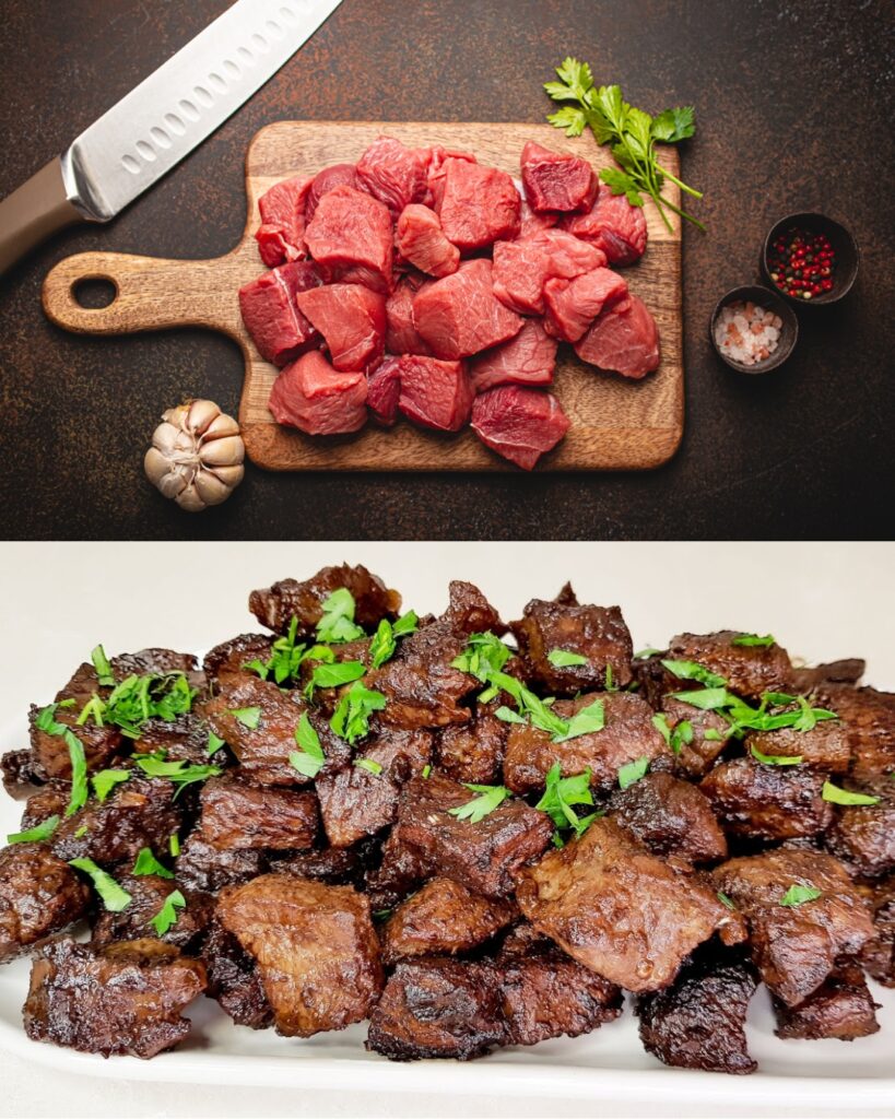Garlic Butter Sirloin Steak Bites