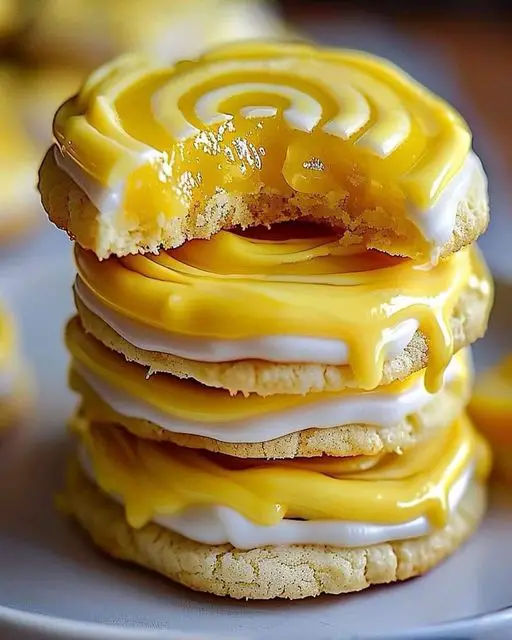Lemon White Chocolate Sugar Cookies