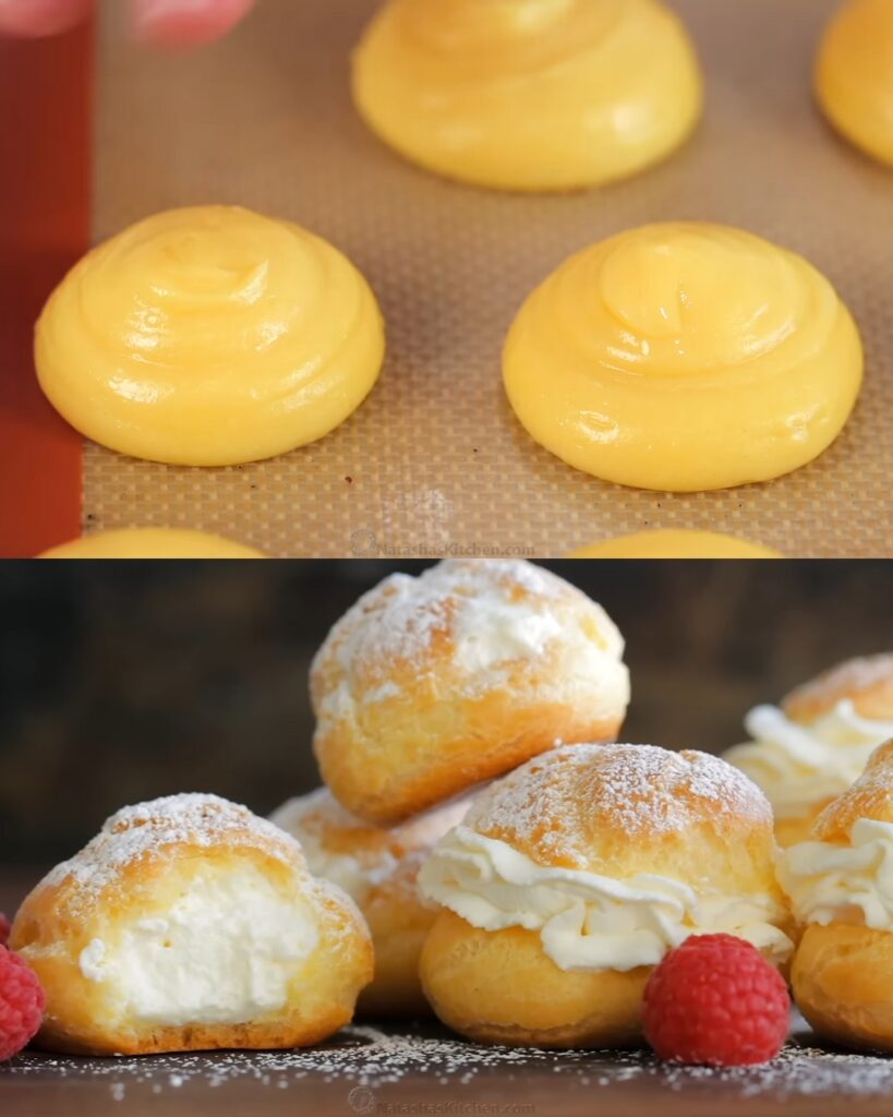 Classic Cream Puffs finished dish
