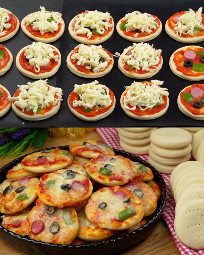 Mini Pizzas with Pizza Sauce Recipe
