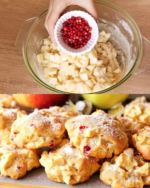 Apple Cinnamon Drop Cookies