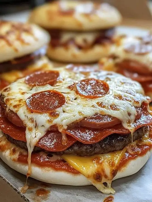 Pizza Burger Melts