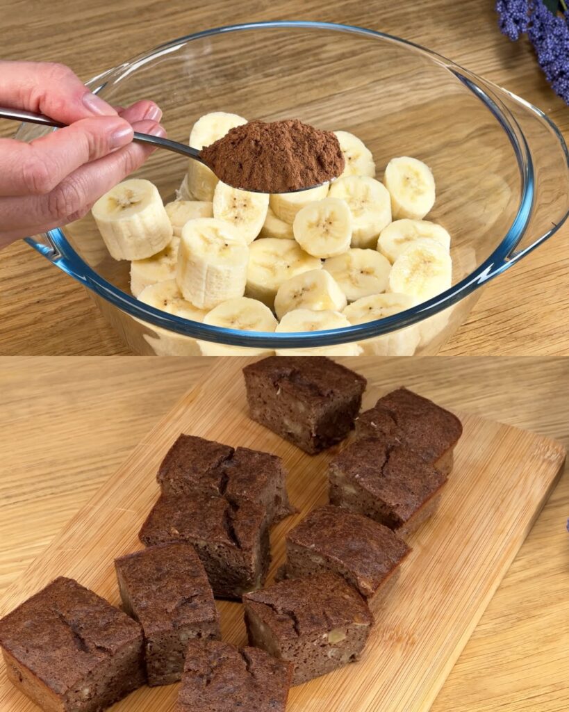 Decadent Banana Walnut Brownies
