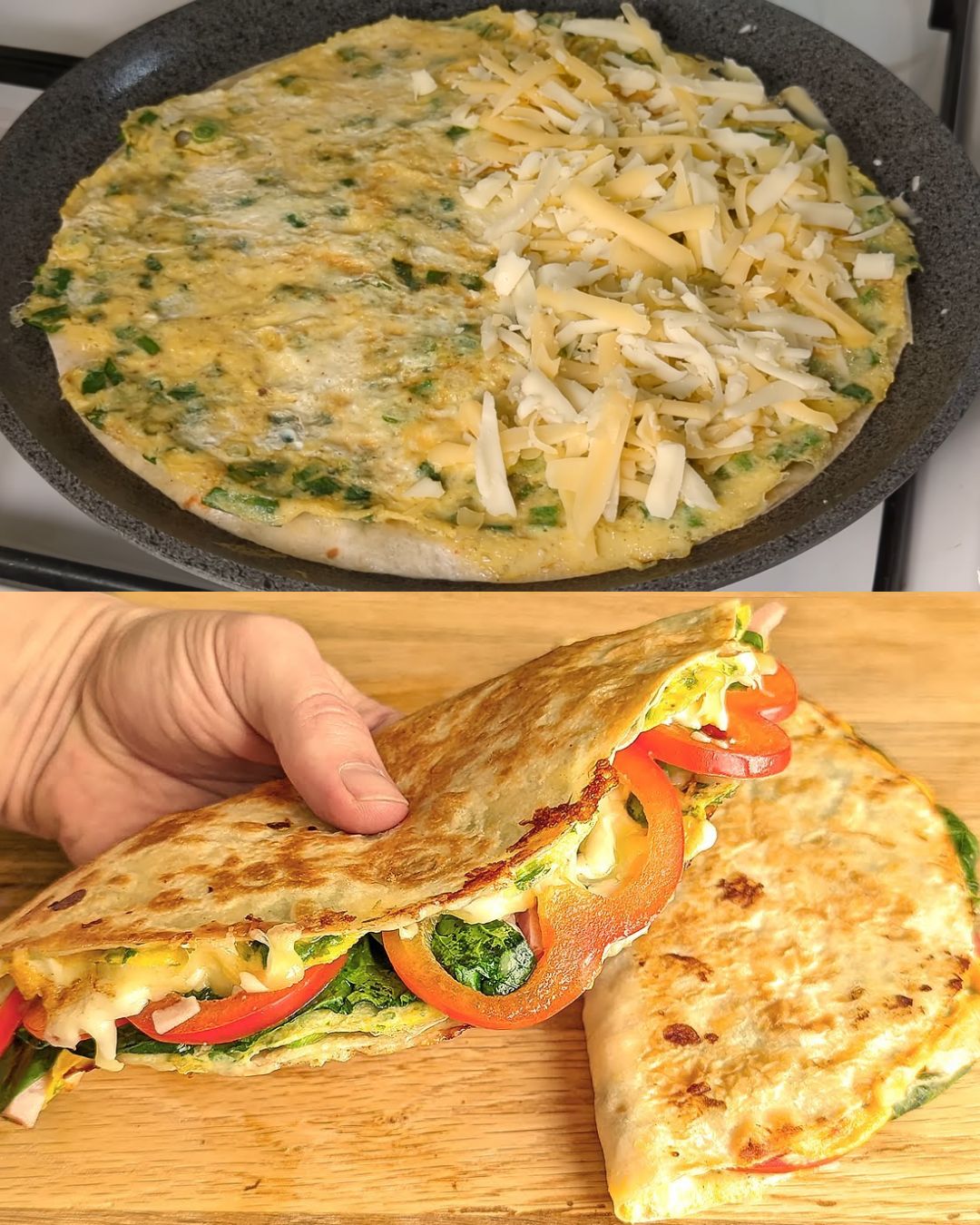 Cheese and Veggie Breakfast Wrap: A Flavorful and Nutritious Start to Your Day