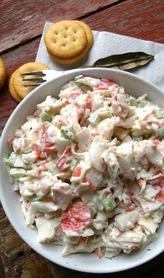Classic Crab Salad with Old Bay and Dill