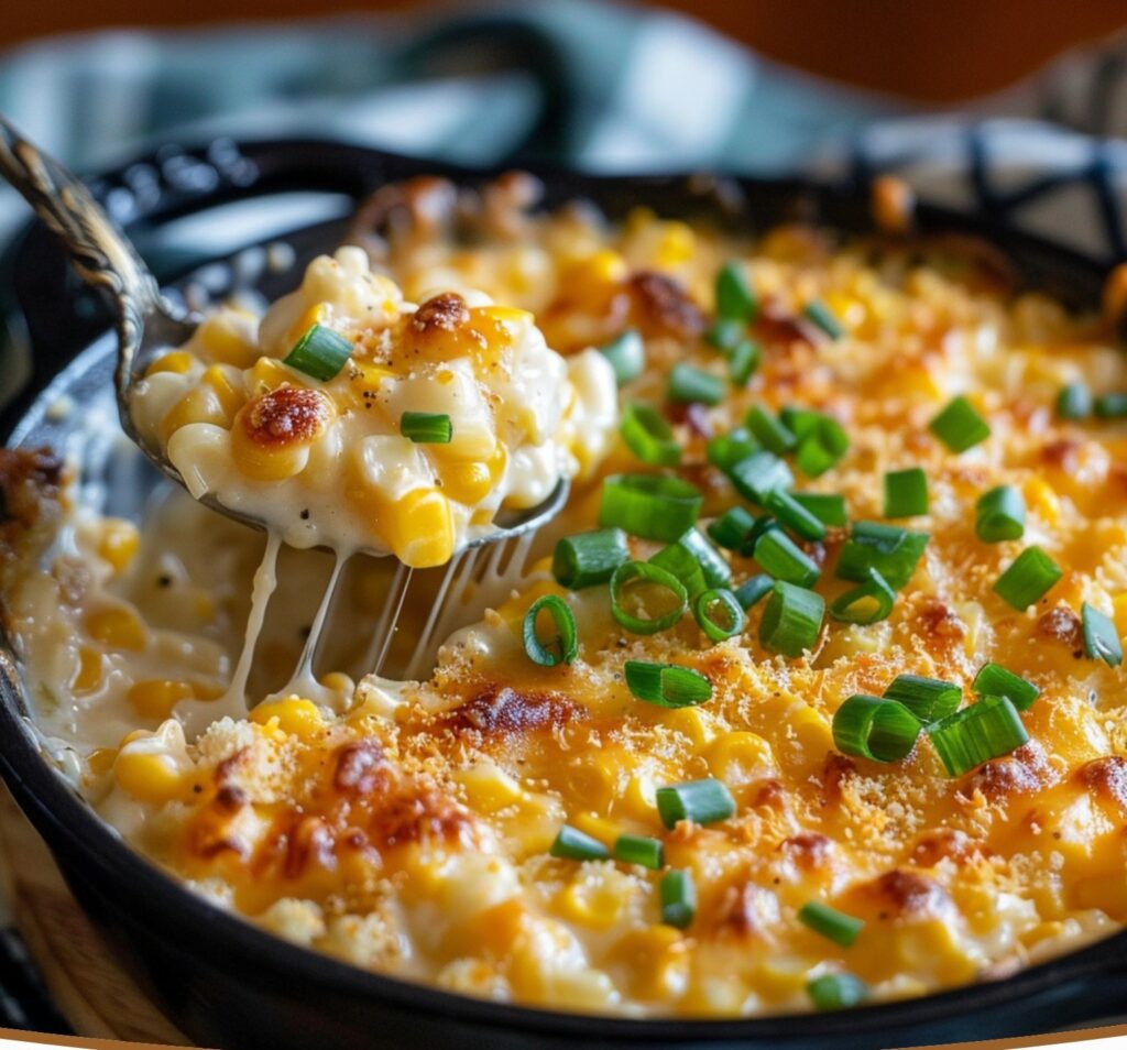 Creamy Cheesy Corn Casserole