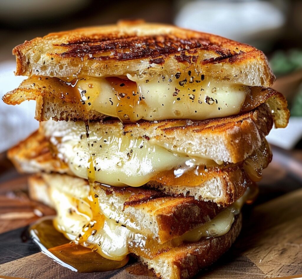 Sweet & Spicy Grilled Cheese