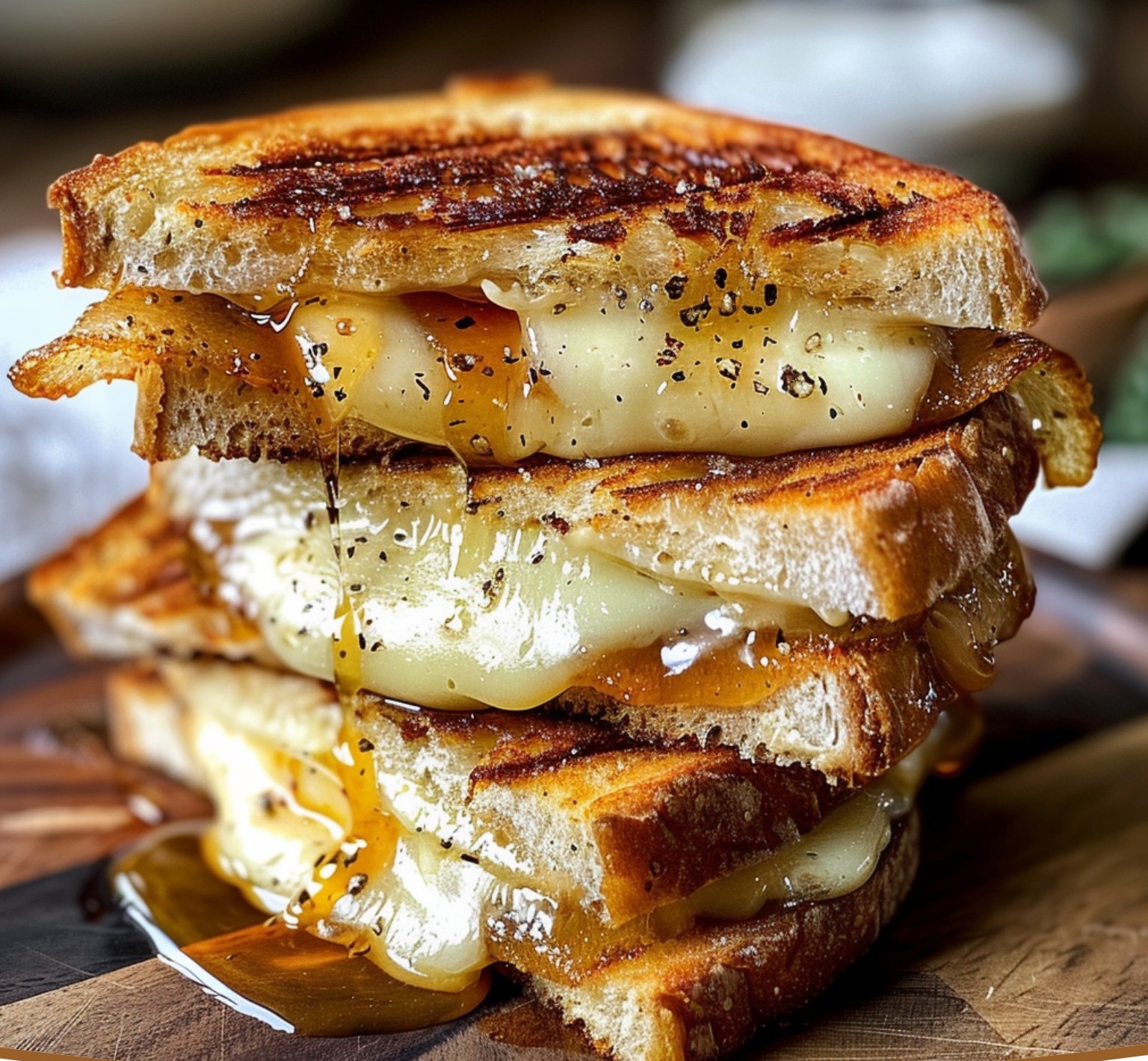 Sweet & Spicy Grilled Cheese