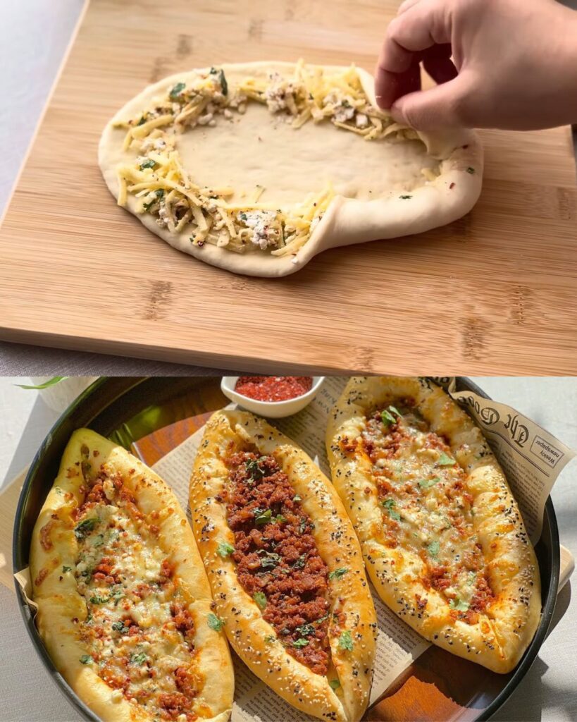 Stuffed Meat and Cheese Bread