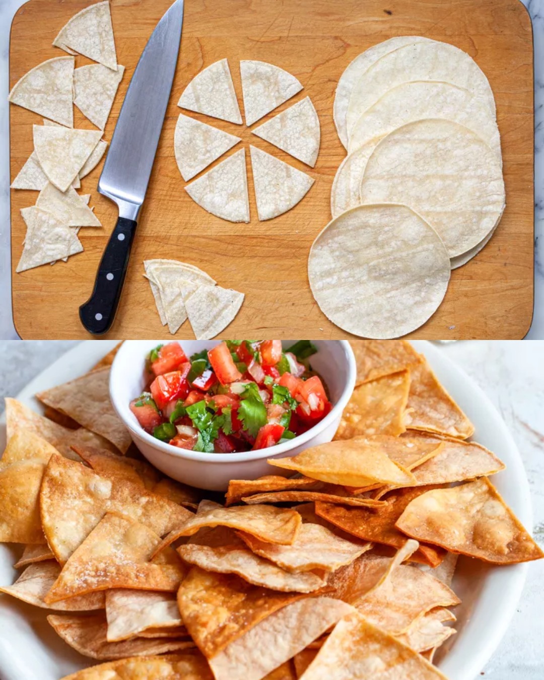 Homemade Corn Tortilla Chips