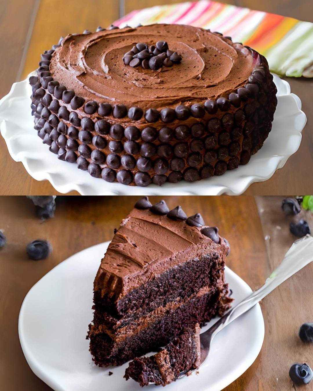 The Ultimate Chocolate Cake with Decadent Buttercream Frosting