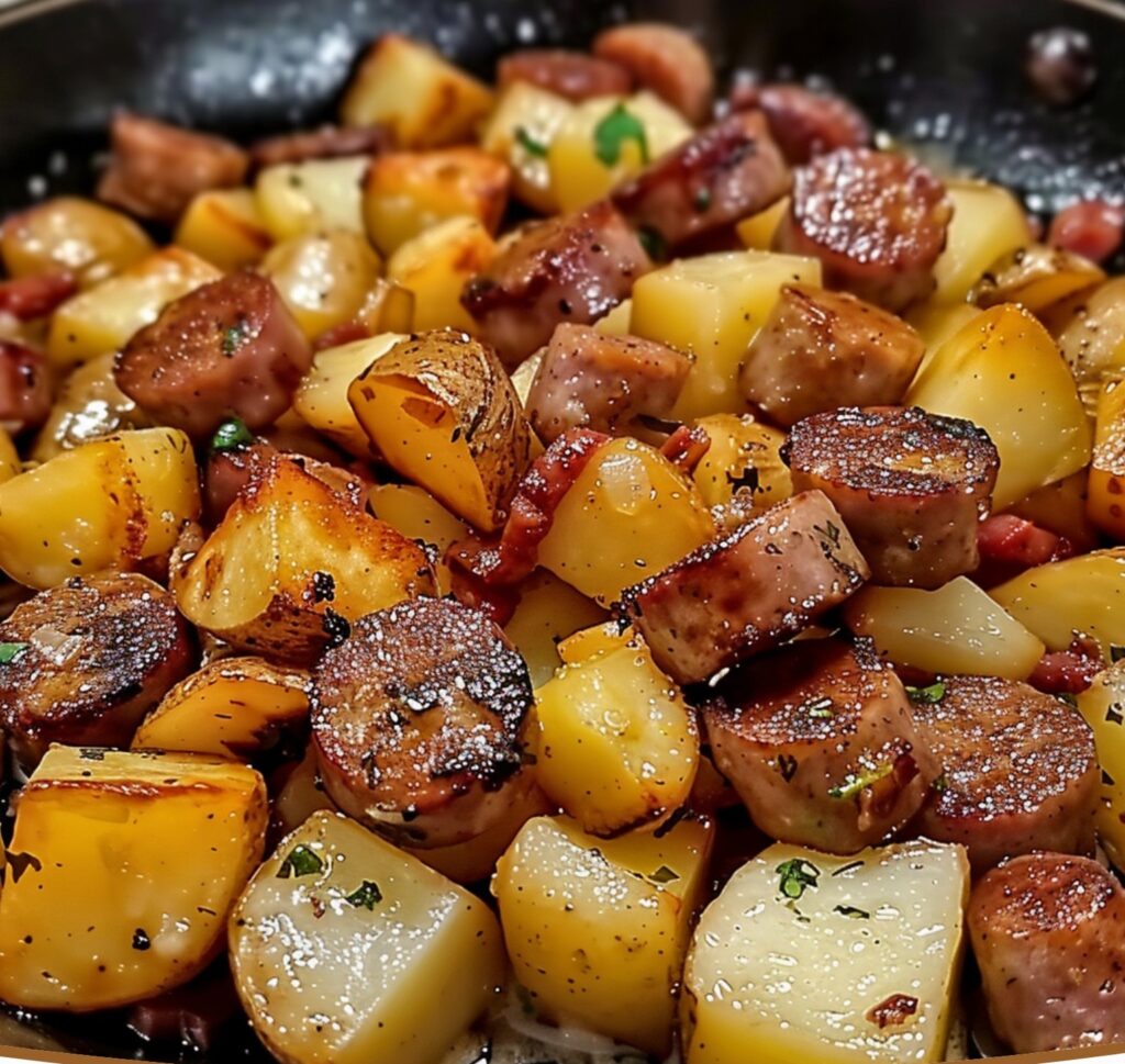 Smoked Sausage and Potato Skillet