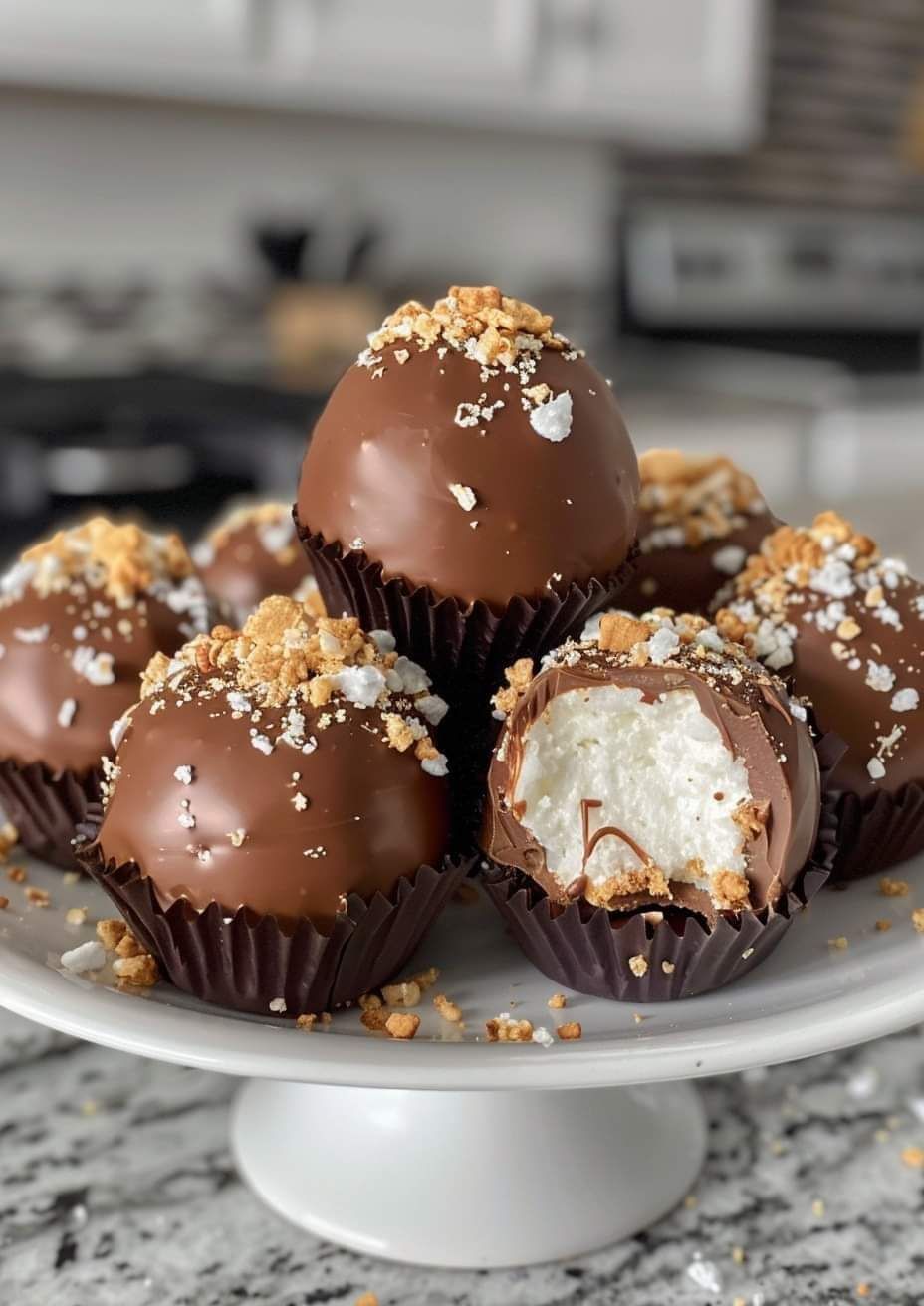 No-Bake S’mores Bites