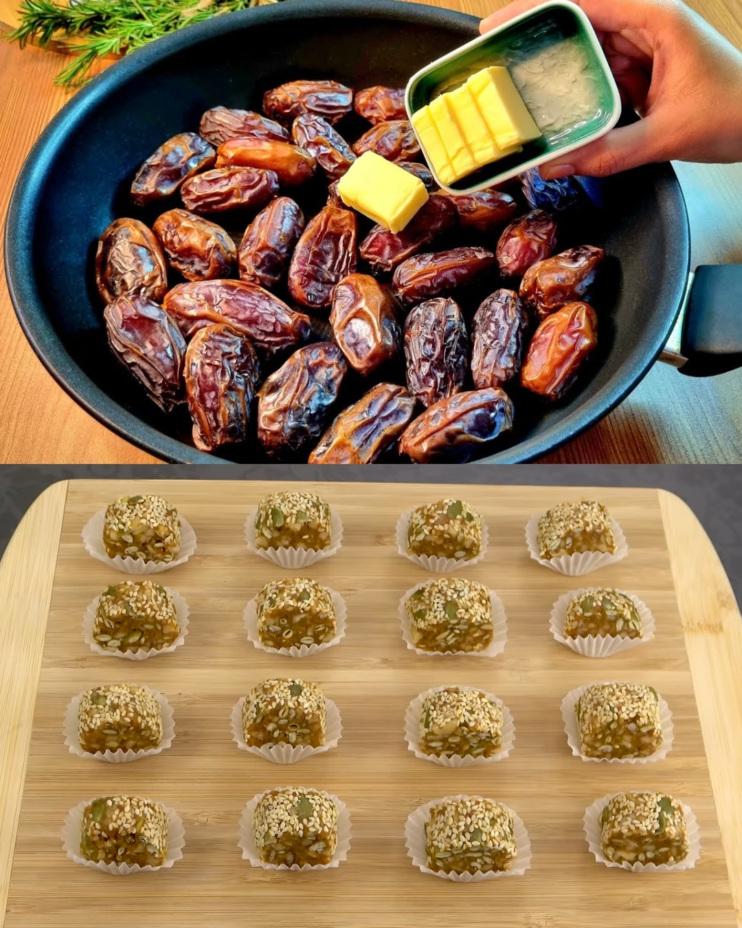 Date and Nut Sesame Bars: A Healthy Energy Boost