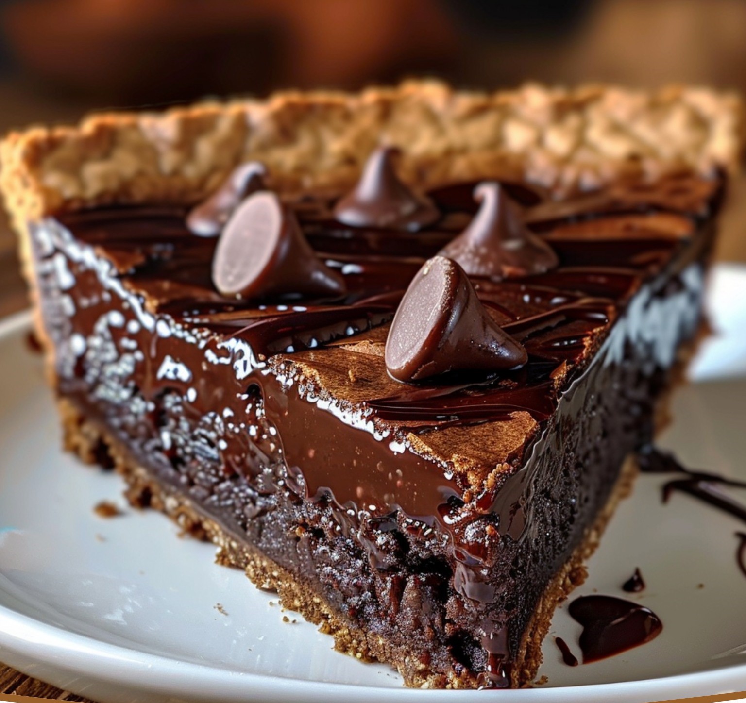 Decadent Brownie Pie