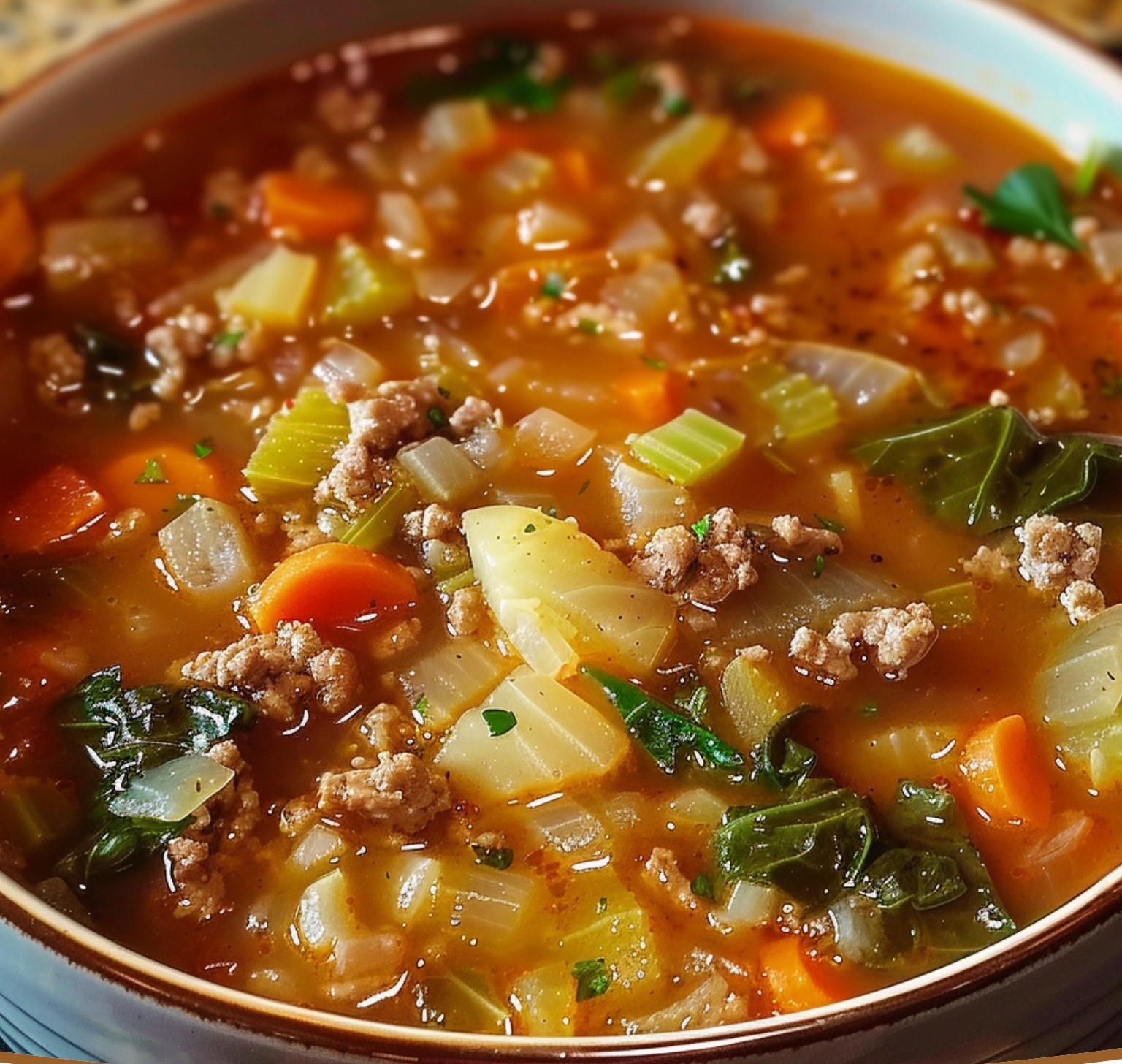 Hearty Cabbage Roll Soup