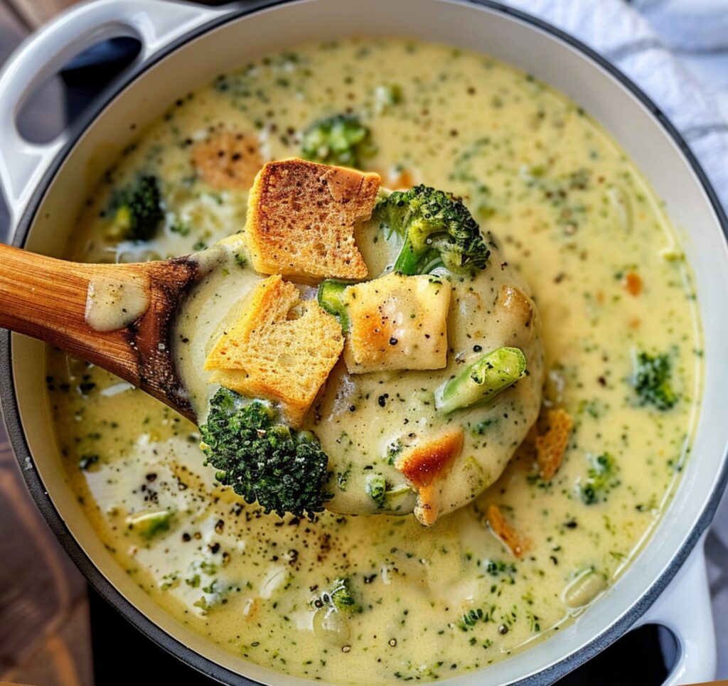 Creamy Broccoli Cheddar Soup