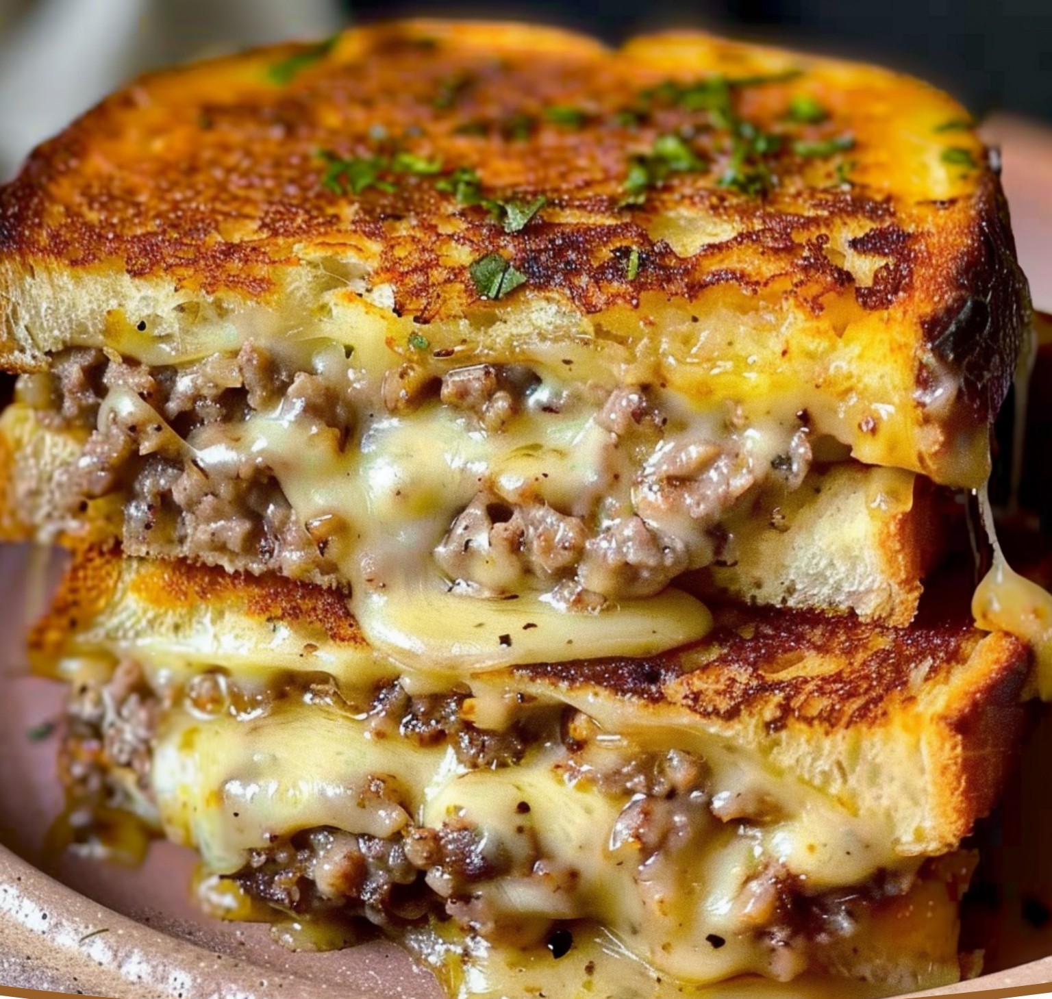 Classic Patty Melt with Secret Sauce