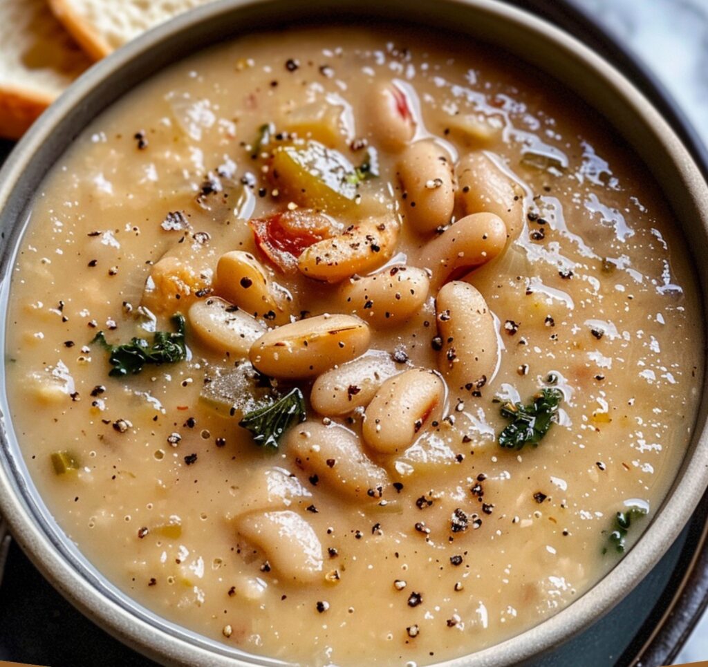 Hearty White Bean and Vegetable Soup