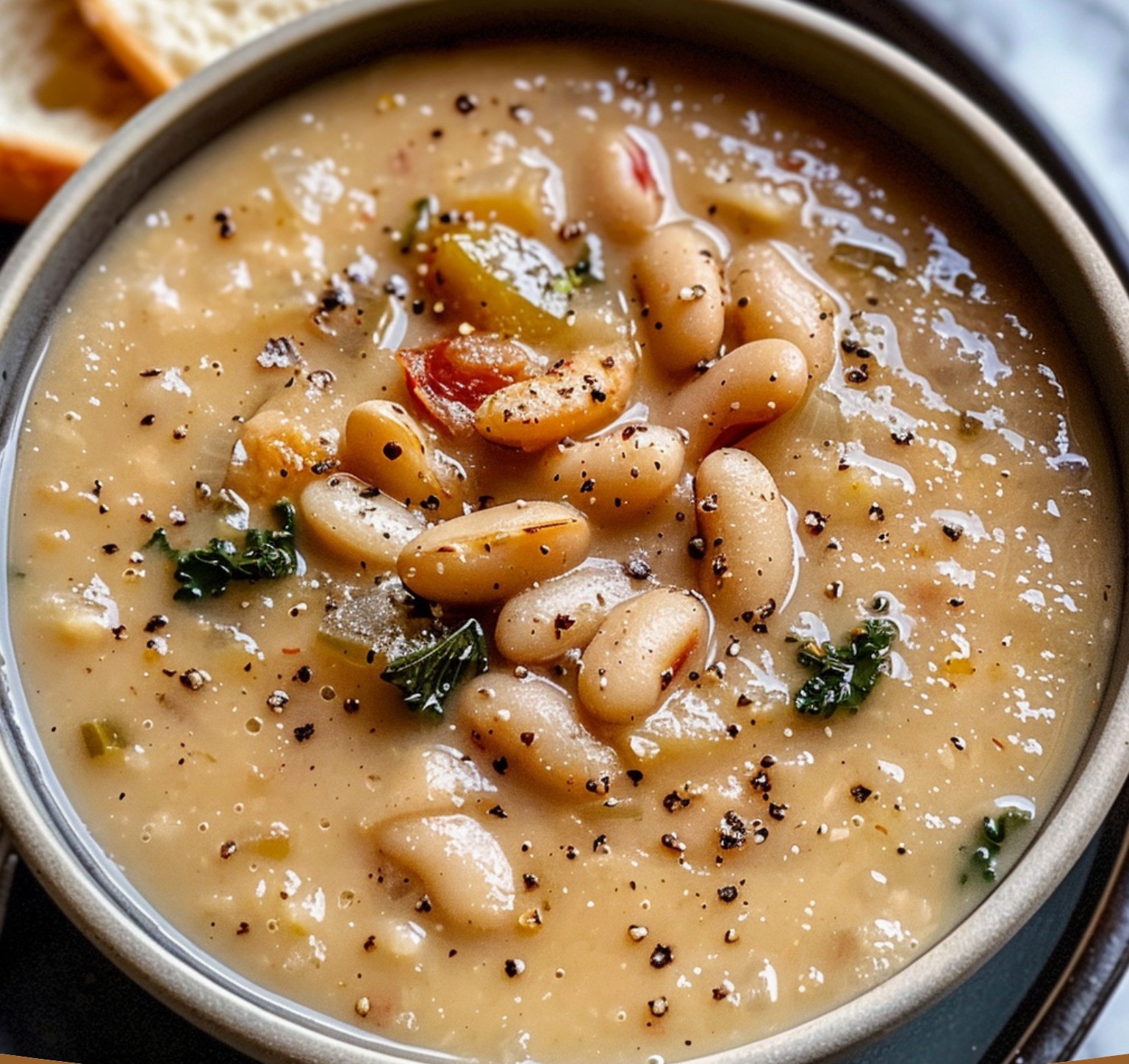 Hearty White Bean and Vegetable Soup