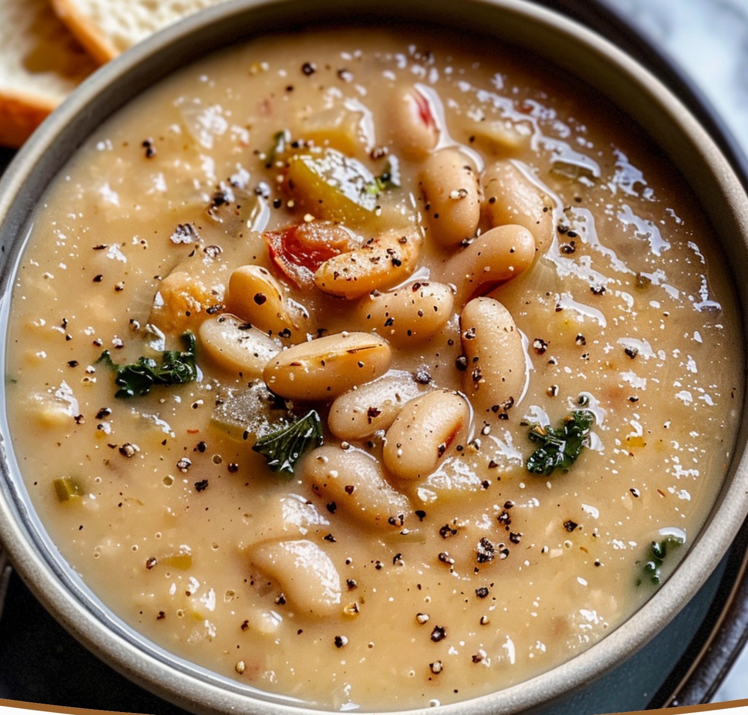 Hearty White Bean and Vegetable Soup