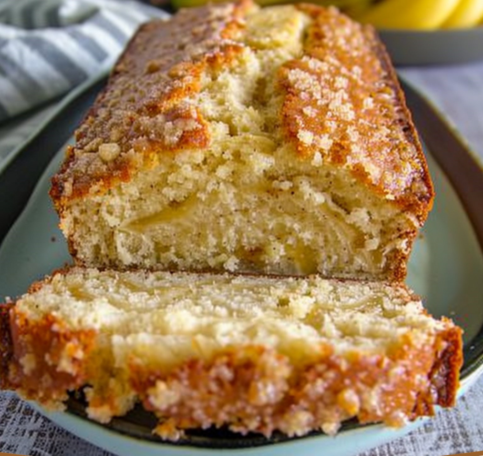 Tropical Banana Bread with Coconut and Pecans