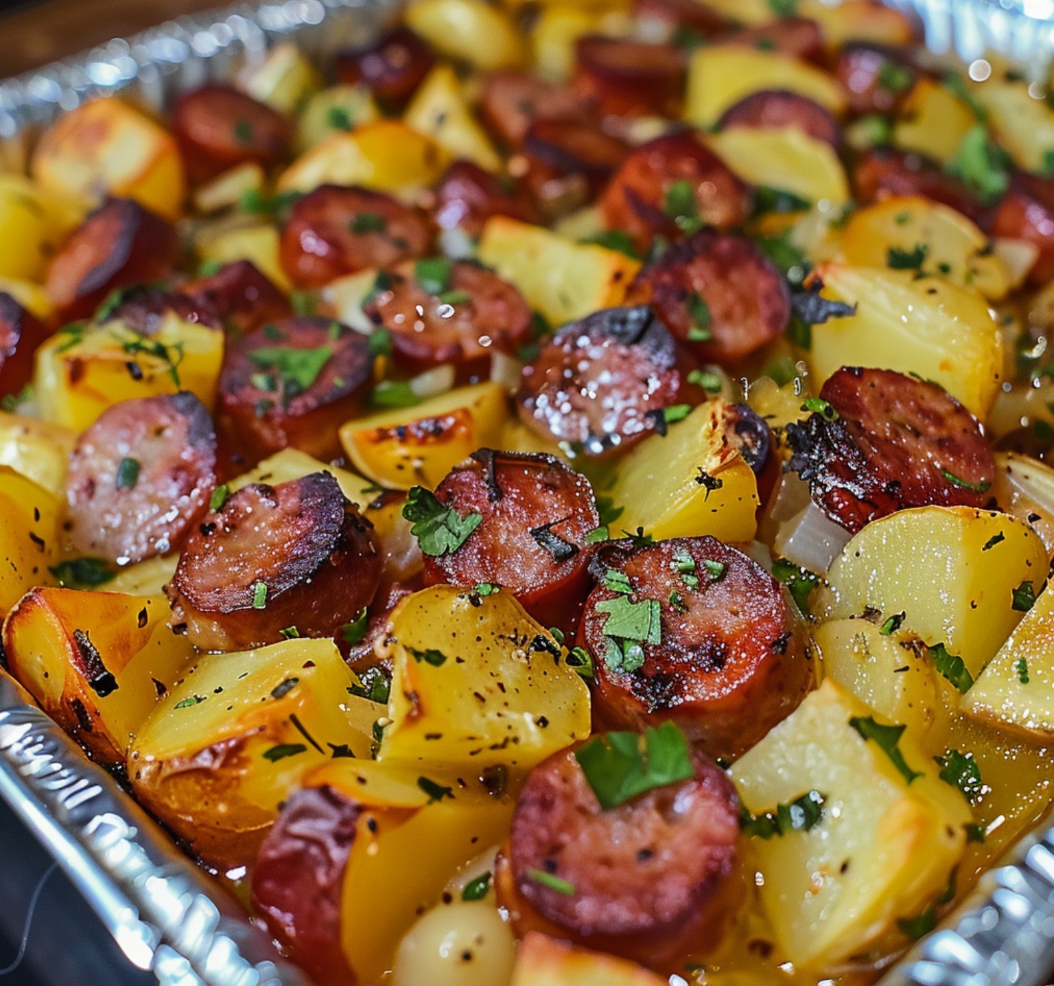 One-Pan Smoked Sausage and Potato Skillet